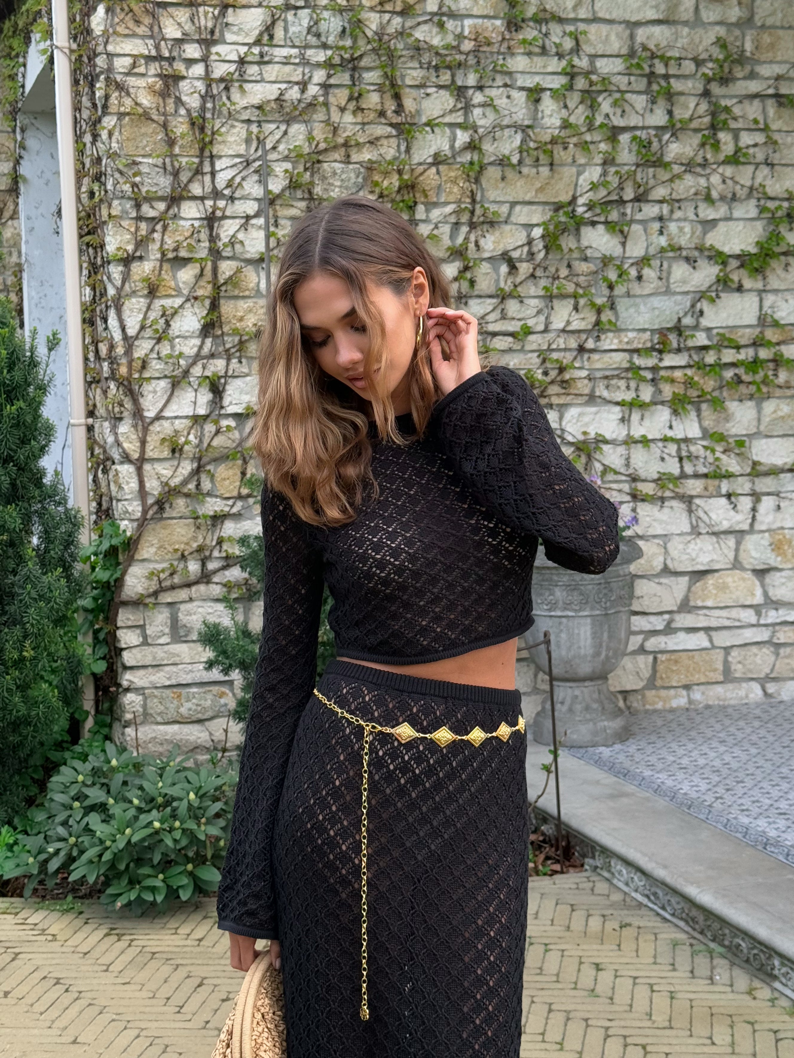 Костюм Діамант в чорному кольорі