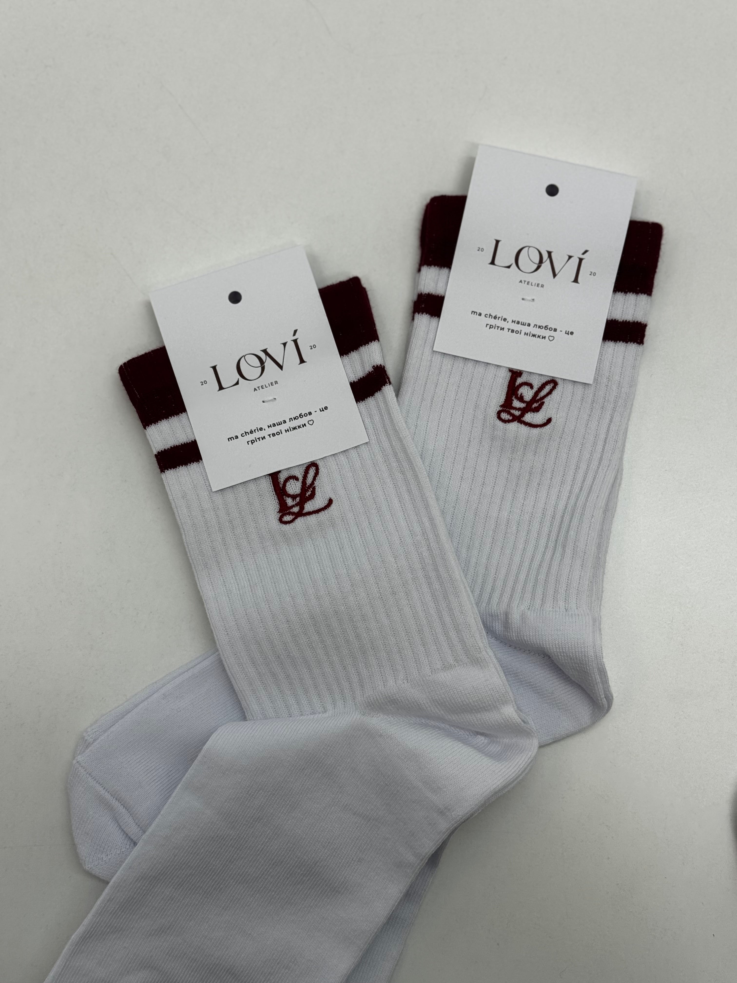 Шкарпетки з логотипом Lovi