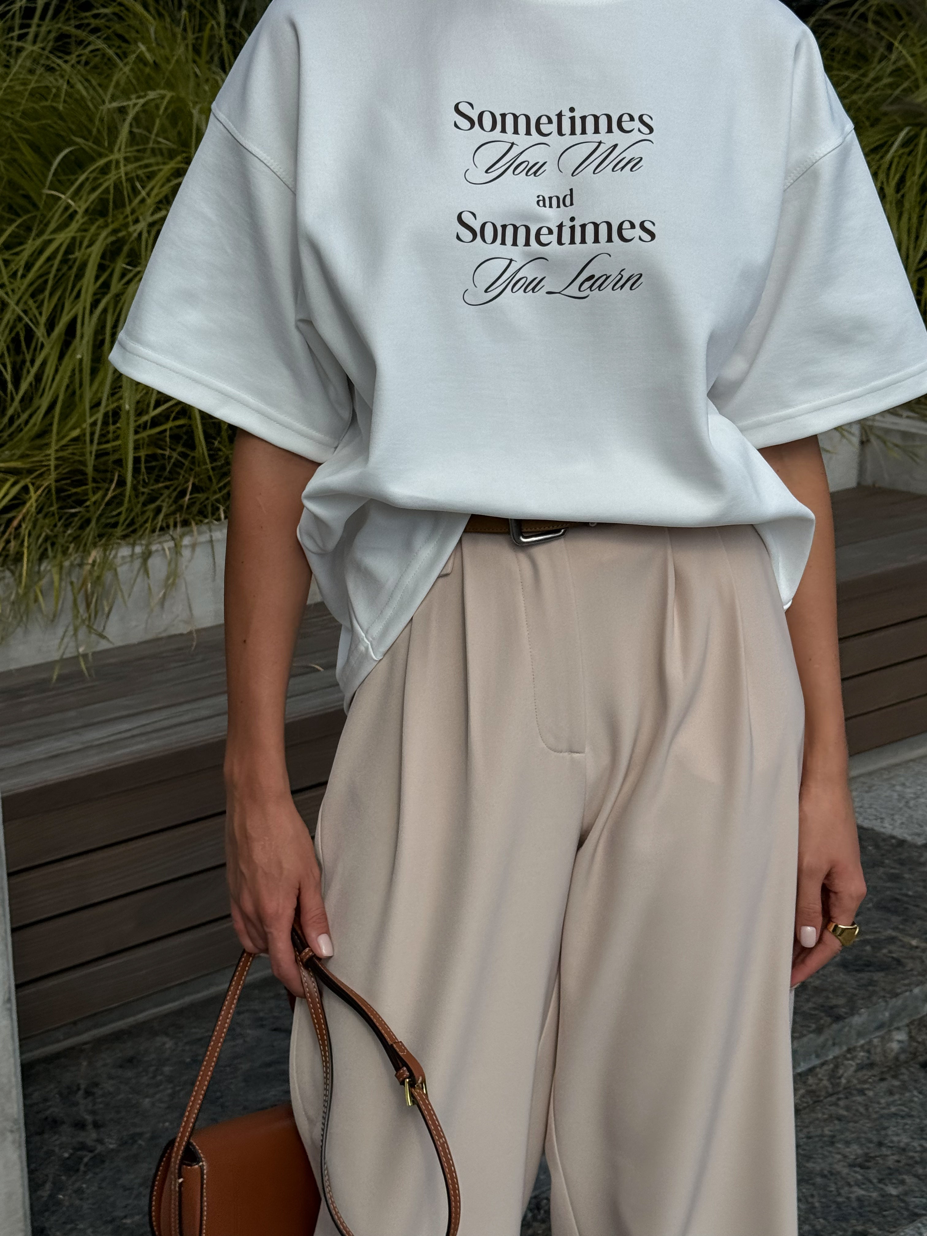 T-shirt "Sometimes You Win and Sometimes You Learn"