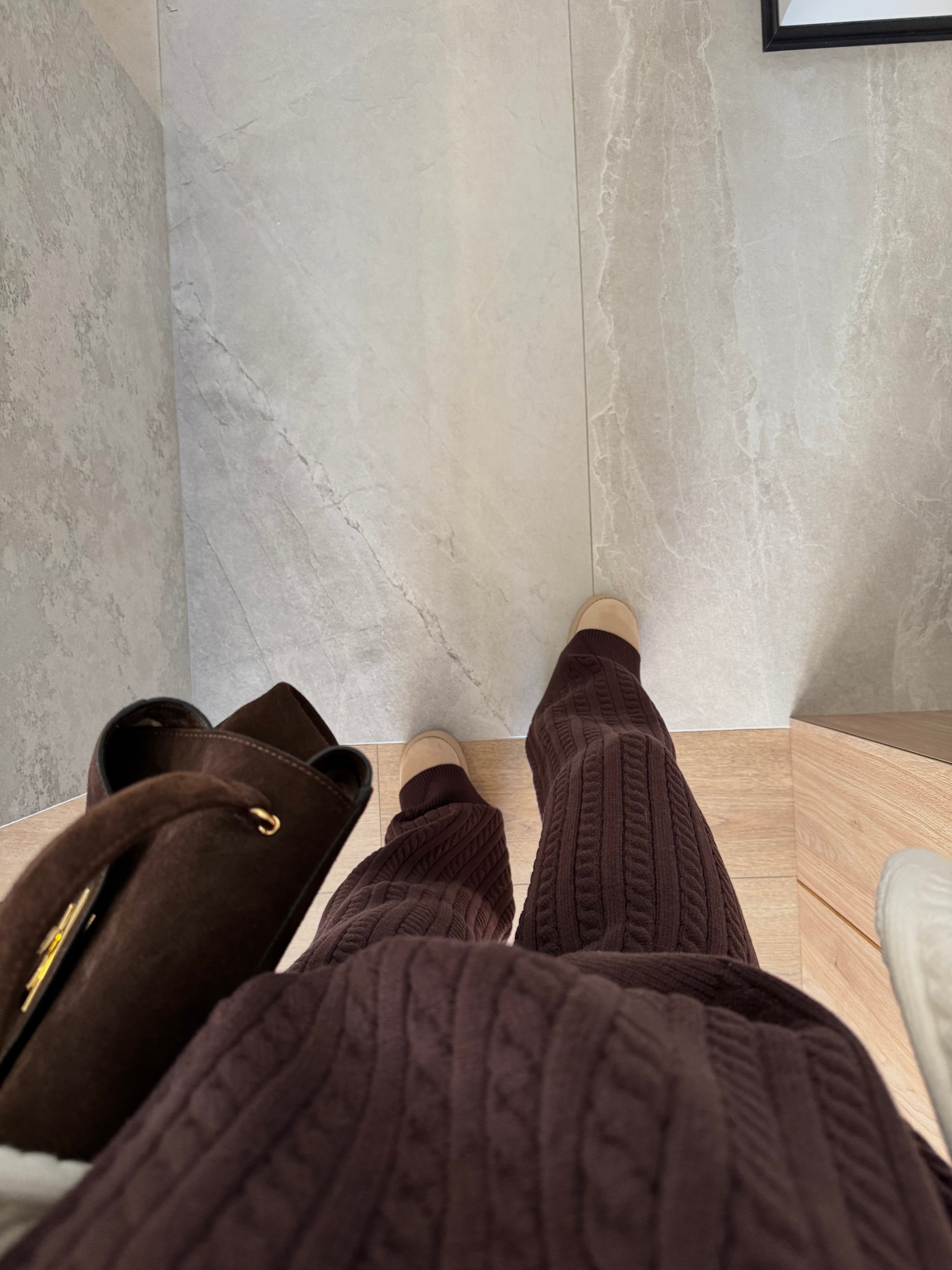 Костюм косичка шоколадного кольору