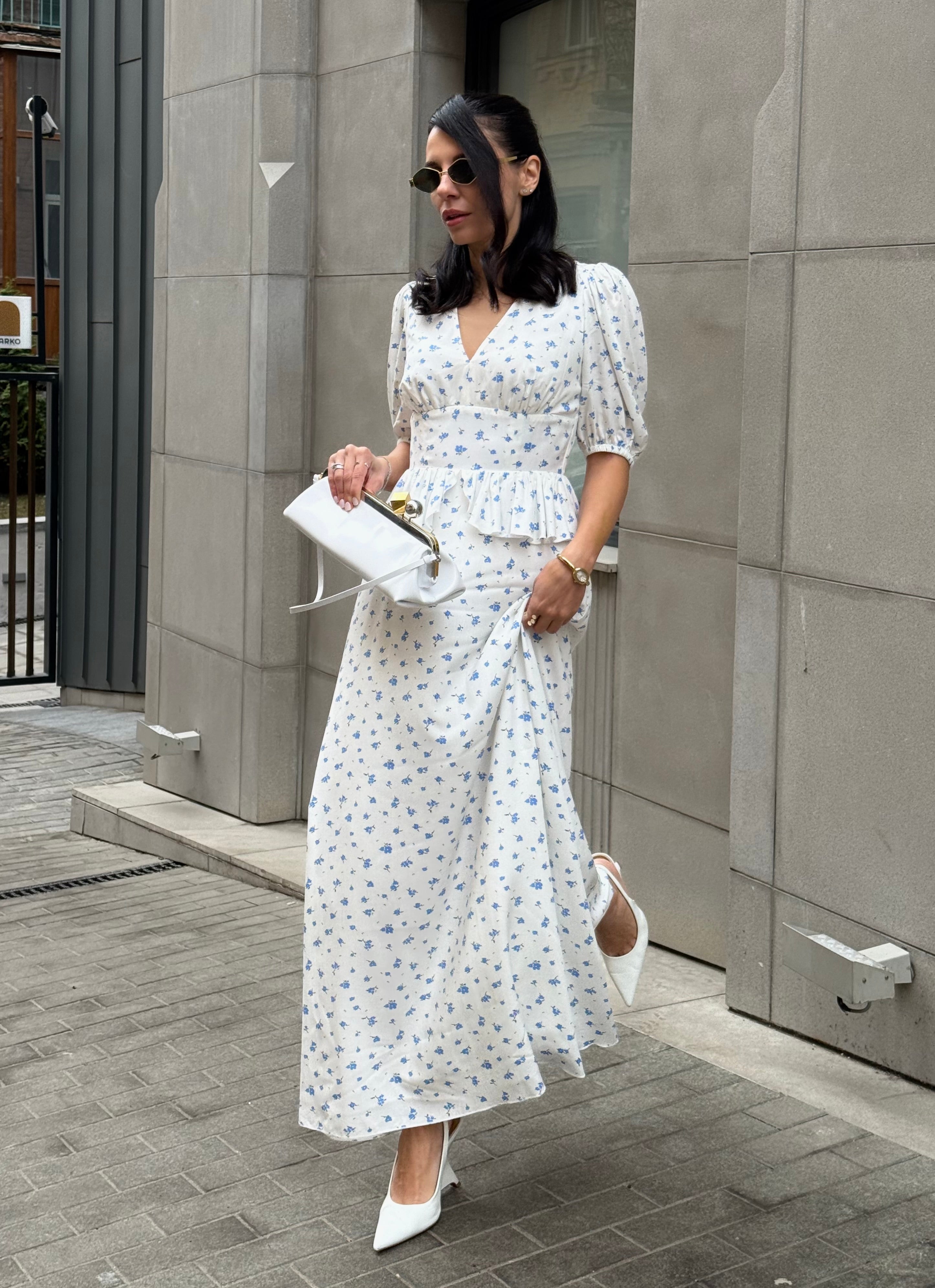 Сукня Розалі в молочному кольорі