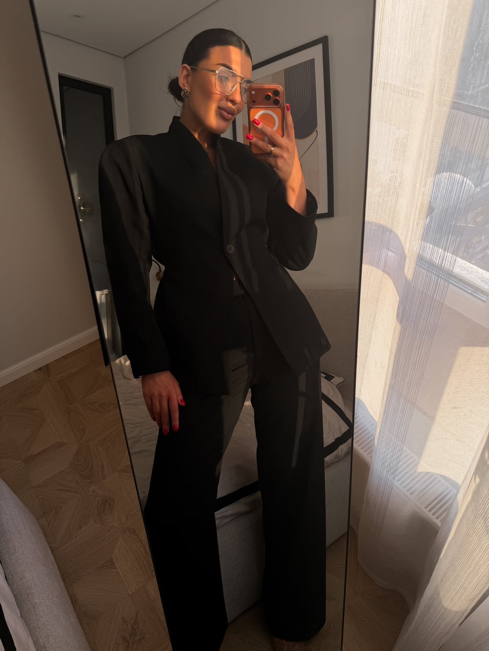 Класичні чорні палаццо