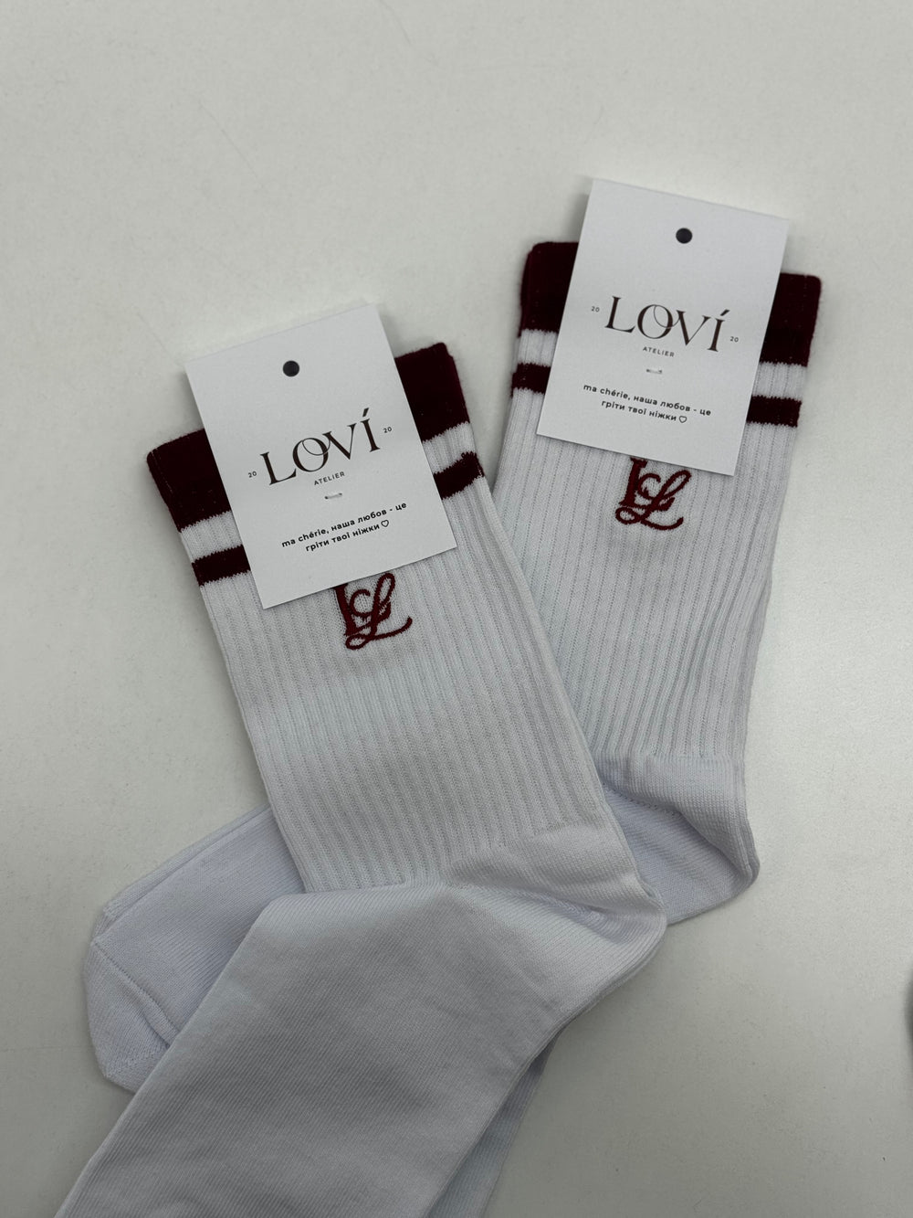 Шкарпетки з логотипом Lovi