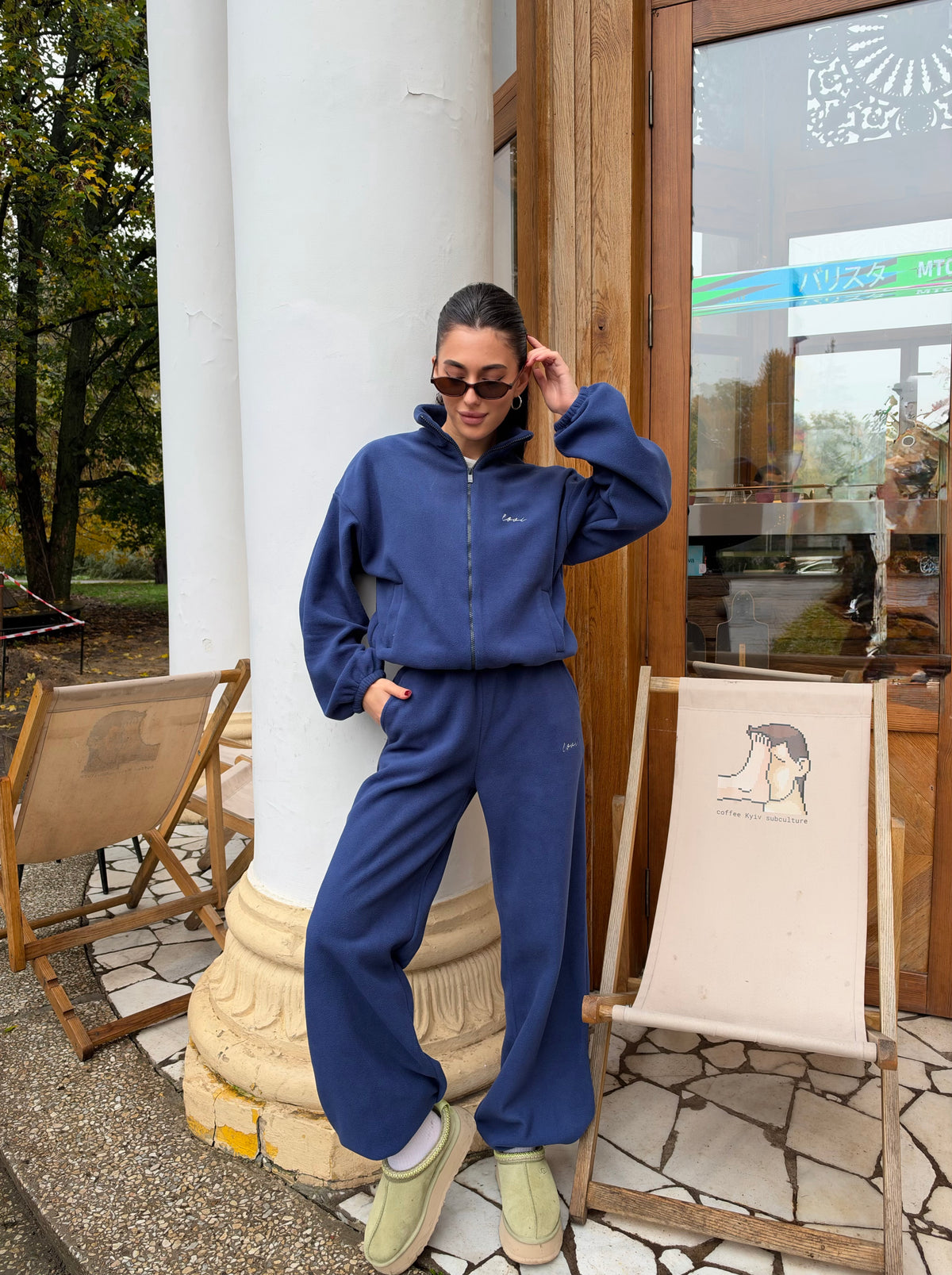 Костюм тедді в синьому кольорі
