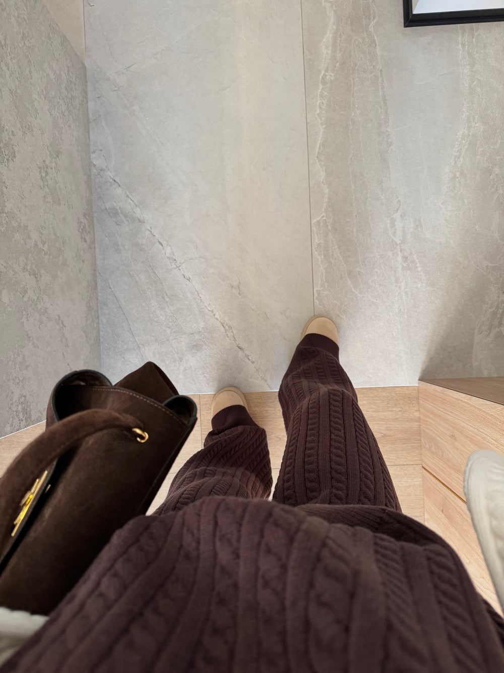 Костюм косичка шоколадного кольору